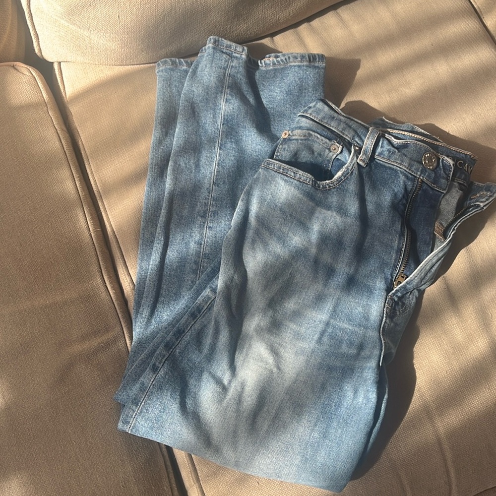 Highest Rise 90s boyfriend Jeans American eagle x-short